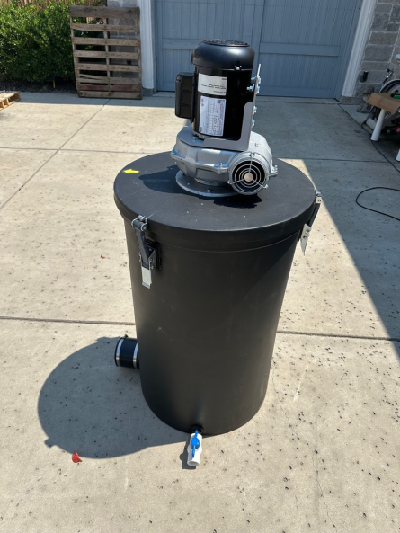 Powered Drum Scrubber